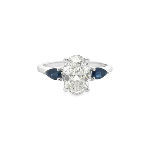 2.54 CTTW 3 Stone Ring