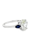 2.54 CTTW 3 Stone Ring