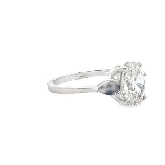 2.54 CTTW 3 Stone Ring