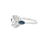 2.54 CTTW 3 Stone Ring