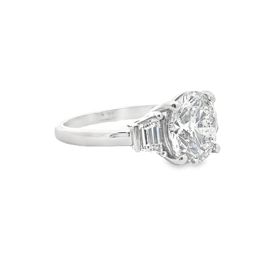4.41 CTTW 3 Stone Ring
