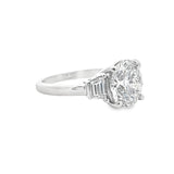 4.41 CTTW 3 Stone Ring