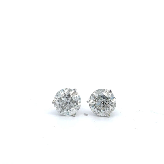 6.87 CTTW Studs Earrings