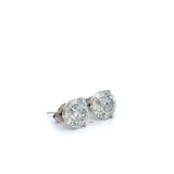 6.87 CTTW Studs Earrings