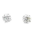 3.36 CTTW Studs Earrings