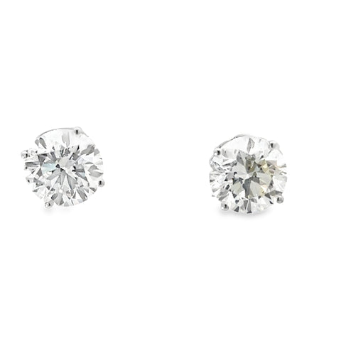 3.36 CTTW Studs Earrings