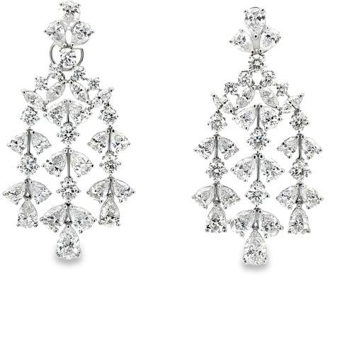 13.08 CTTW Dangle Earrings