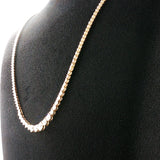 10.00 CTTW Graduated/Riviera Necklace