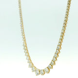 10.00 CTTW Graduated/Riviera Necklace