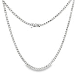 4.90 CTTW Straight-line Necklace