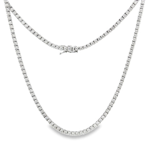 4.90 CTTW Straight-line Necklace