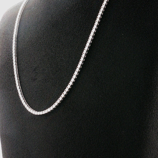 6.01 CTTW Straight-line Necklace