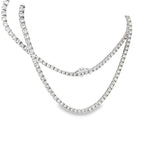 6.01 CTTW Straight-line Necklace