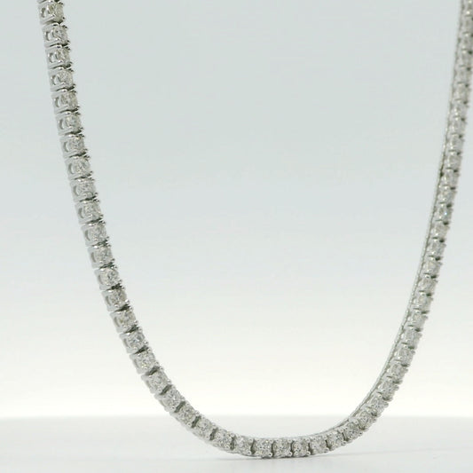 6.01 CTTW Straight-line Necklace