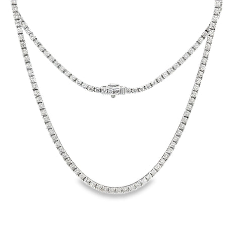 5.50 CTTW Straight-line Necklace