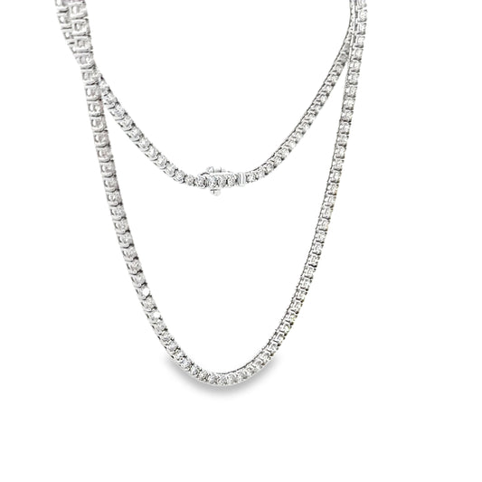 5.50 CTTW Straight-line Necklace