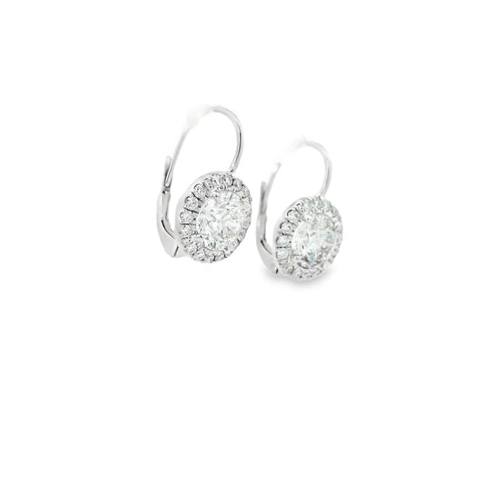 3.59 CTTW Dangle Earrings