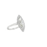 4.60 CTTW Halo Ring