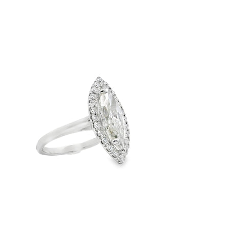 4.60 CTTW Halo Ring