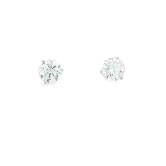 2.09 CTTW Studs Earrings