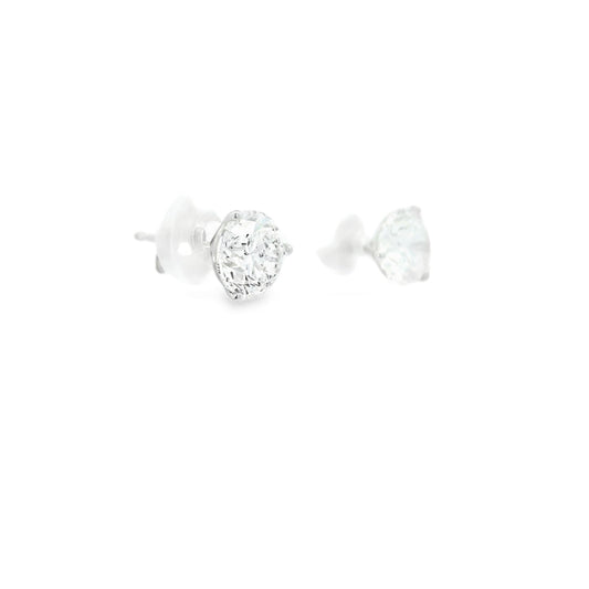 2.09 CTTW Studs Earrings