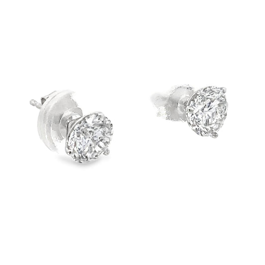 2.03 CTTW Studs Earrings