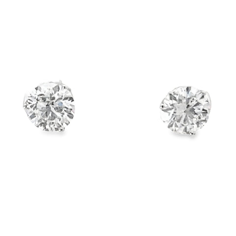 2.08 CTTW Studs Earrings