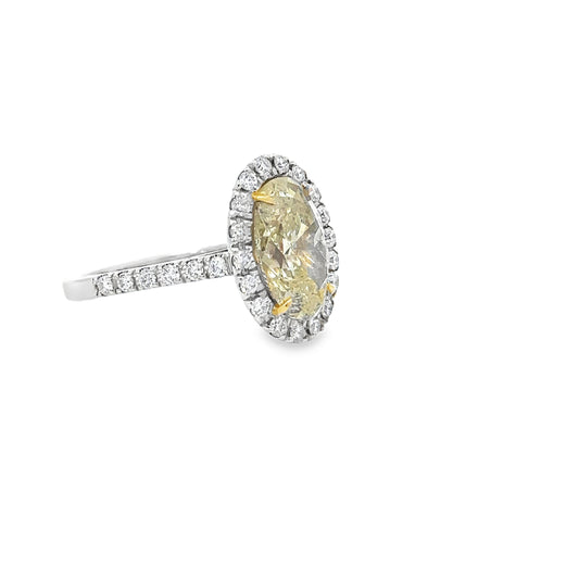 5.67 CTTW Halo Ring