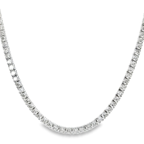 5.45 CTTW Straight-line Necklace