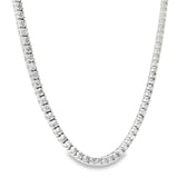 5.45 CTTW Straight-line Necklace