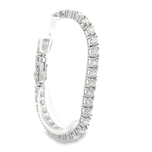 17.28 CTTW Tennis Bracelet