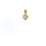 0.50 CTTW Solitaire Pendant