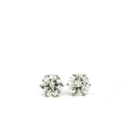 7.62 CTTW Studs Earrings