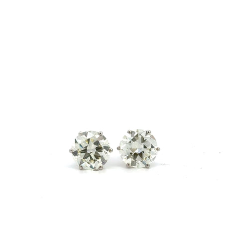 7.62 CTTW Studs Earrings