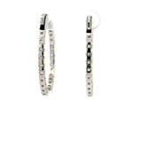 3.00 CTTW Hoops Earrings