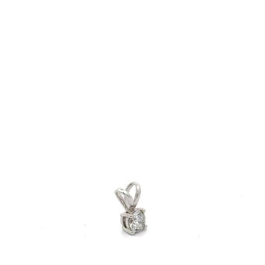 0.53 CTTW Solitaire Pendant