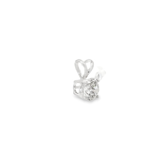 1.51 CTTW Solitaire Pendant