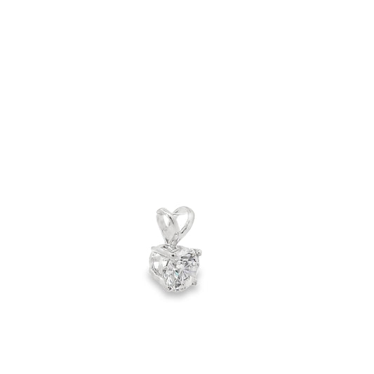 1.52 CTTW Solitaire Pendant