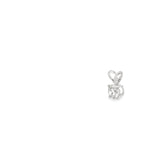 0.80 CTTW Solitaire Pendant