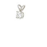 0.80 CTTW Solitaire Pendant