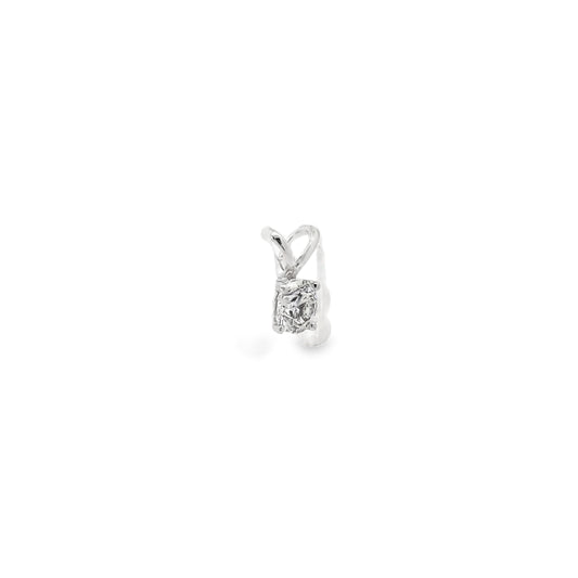 0.74 CTTW Solitaire Pendant