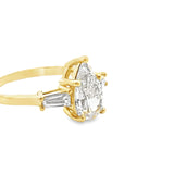2.24 CTTW 3 Stone Ring