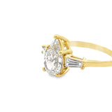2.24 CTTW 3 Stone Ring