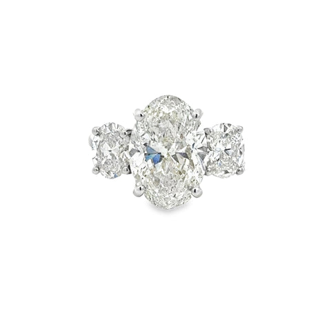 7.84 CTTW 3 Stone Ring