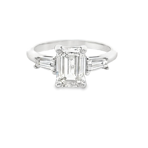 2.50 CTTW 3 Stone Ring