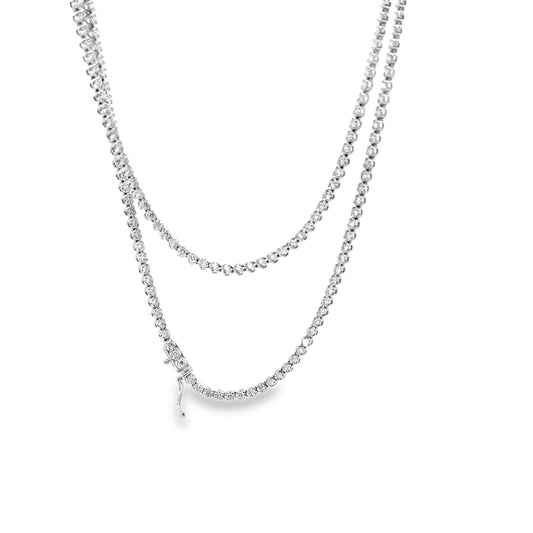 8.13 CTTW Straight-line Necklace