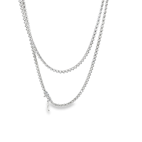 8.13 CTTW Straight-line Necklace