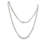 5.00 CTTW Straight-line Necklace
