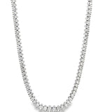 22.44 CTTW Graduated/Riviera Necklace