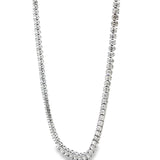 22.44 CTTW Graduated/Riviera Necklace